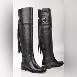 Michael Kors Leather Knee High Boots